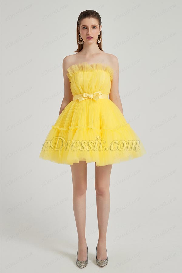 yellow star dress
