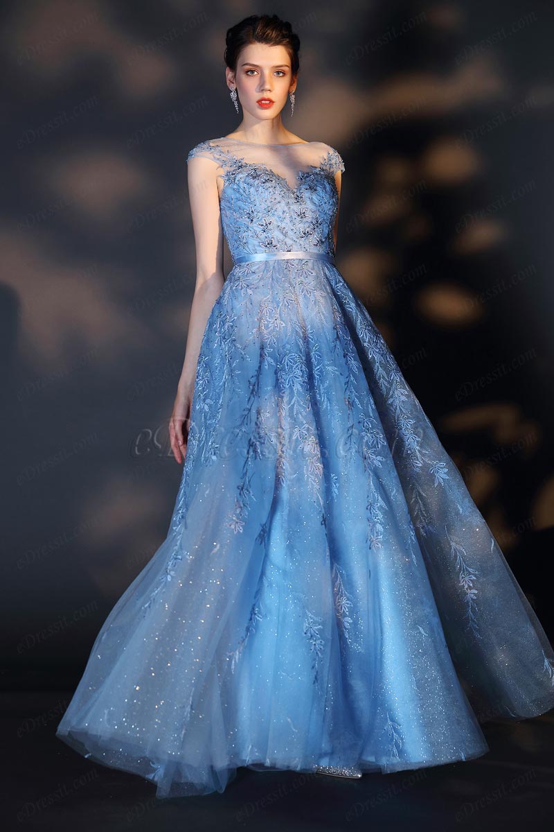 sleeveless formal dress