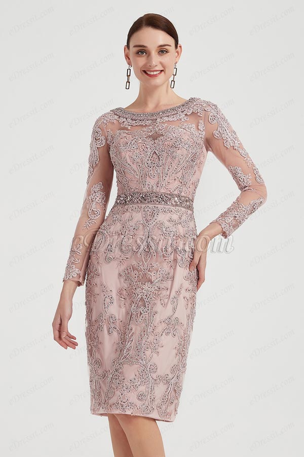 embroidered mother of the bride dresses