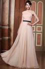 Pleated One Shoulder Evening Gown Bridesmaid Dress (02131101)