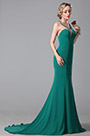 polyester evening gowns