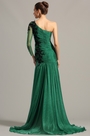 eDressit Dark Green One Sleeve Applique Evening Dress (02153904)