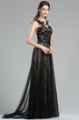 long black dress without sleeves