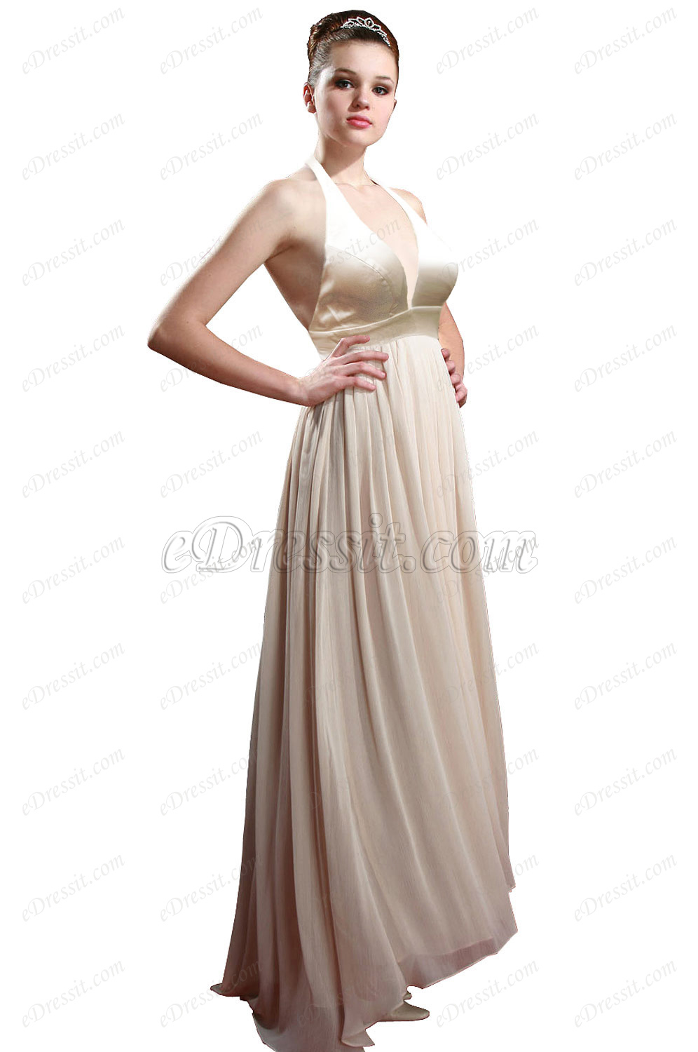 berry evening gown