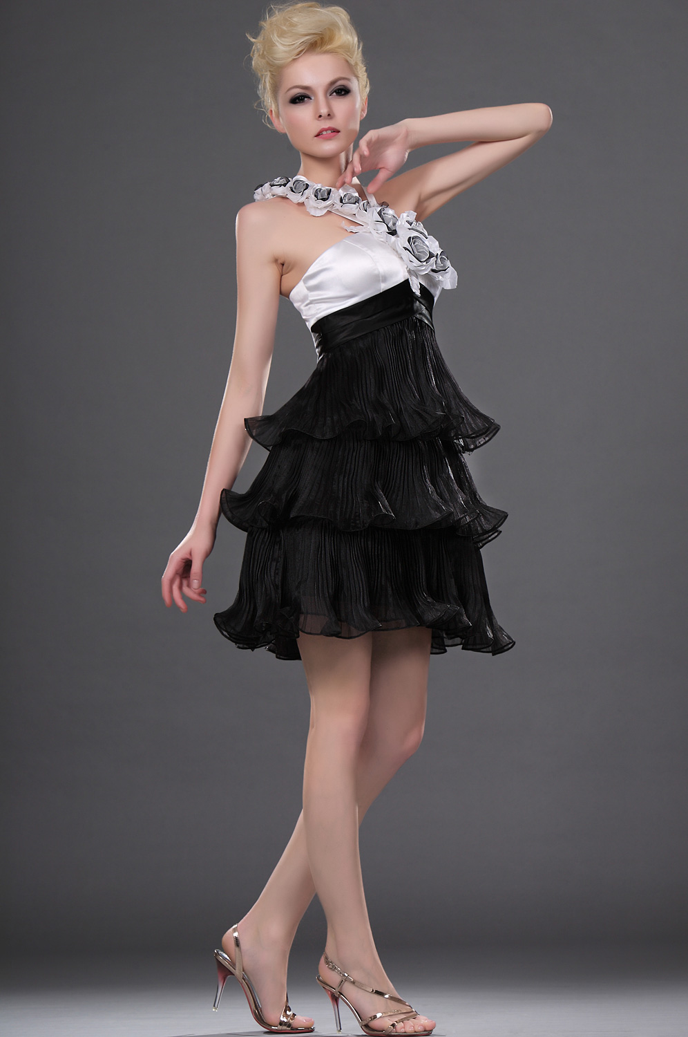 eDressit Unique Style Cocktail Dress with Floral Straps (04111100)