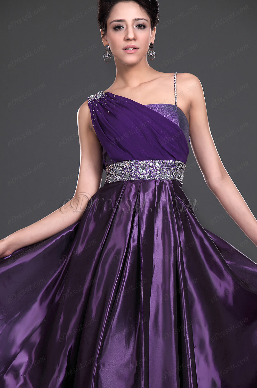 eDressit New Elegant Purple Evening Dress Prom Gown (02111706)