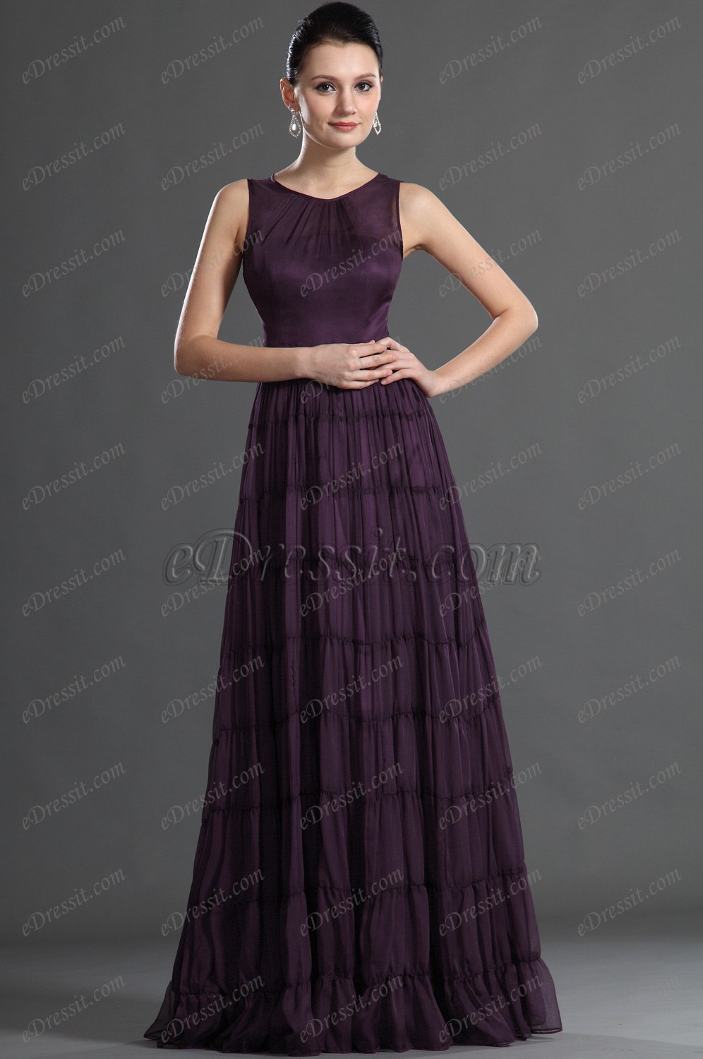 eDressit Elegant Sleeveless Evening Dress (02120506)