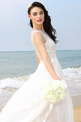 Ball Gown Beach Wedding Dresses Edressit Com