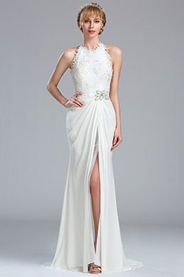 Lace Cute Wedding Dresses Edressit Edressit Halter White Beaded Lace Princess Wedding Dress 01173207