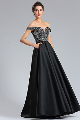 eDressit Black Sexy Off the Shoulder V Cut Puffy Prom Party Dress (36184400) eDressit Black Sexy Off the Shoulder V Cut Puffy Prom Party Dress (36184400)