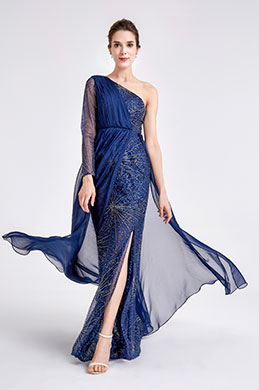 Sexy Slit Wedding Reception Dresses Edressit Com