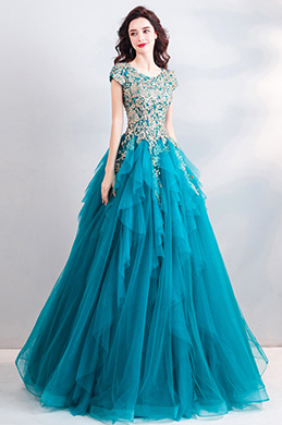 Robe Turquoise Robe Habillee Pour Mariage Grande Taille Edressit Com