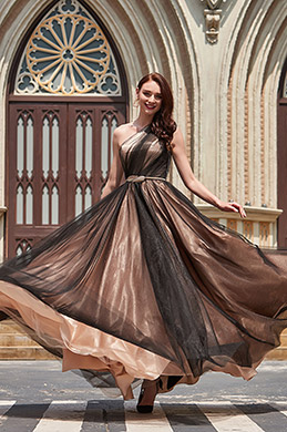 eDressit 2020 New Black One Shoulder Tulle Party Evening Dress (00201900)